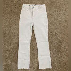 NWT J. Crew 10” Demi Boot Crop Cotton Jeans
